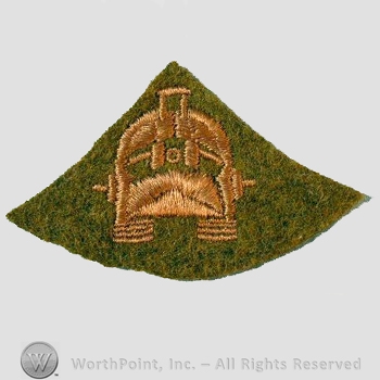 WWI Chevrons : Chevron Private First Class Tank Corps.