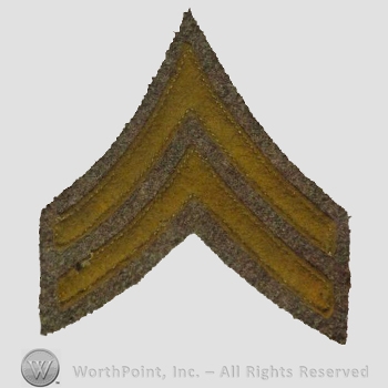 WWI Chevrons : WWI Corporal Chevron.