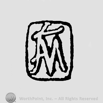 Initials F and M in a square.