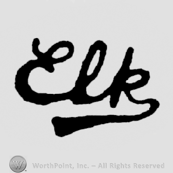 The name Elk handwritten, signature-like.