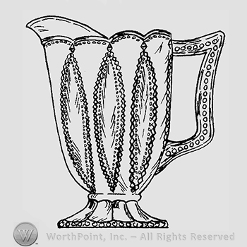 Glass pattern: Imperial; creamer.