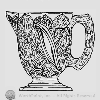 Glass pattern: Garden of Eden; creamer.