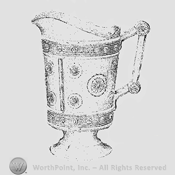 Glass pattern: Magic; creamer.
