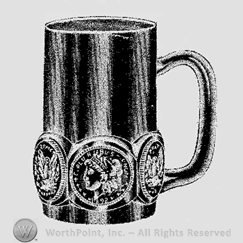Glass pattern: Coin; beer mug.