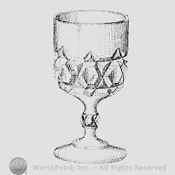 Glass pattern: Red Block; wine.