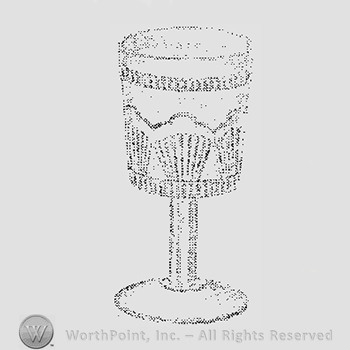 Glass pattern: Comet; wine.