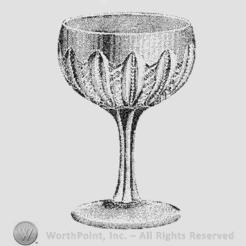 Glass pattern: No. 42; champagne.