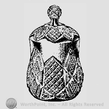 Glass pattern: No. 30; jar.