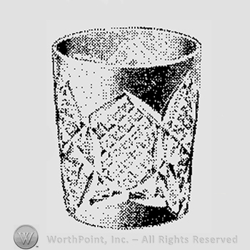 Glass pattern: No. 30; tumbler.