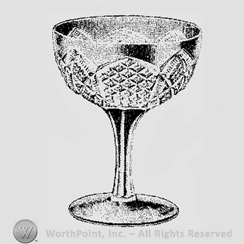 Glass pattern: No. 30; champagne.