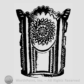 Glass pattern: No. 1235; spooner.