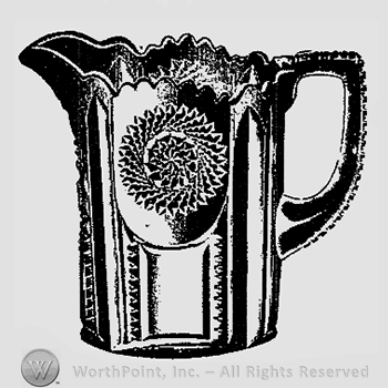 Glass pattern: No. 1235; creamer.