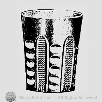 Glass pattern: No. 305; tumbler.