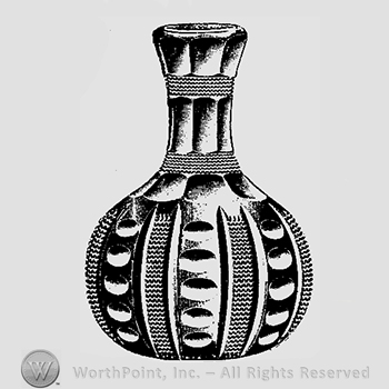 Glass pattern: No. 305; vase.