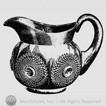 Glass pattern: No. 343; jug.