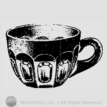 Glass pattern: Kolonyal; custard.