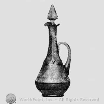 Glass pattern: unnamed; decanter.