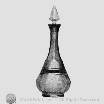 Glass pattern: unnamed; decanter.