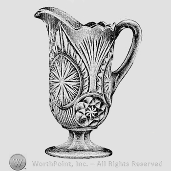 Glass pattern: No. 223; jug.