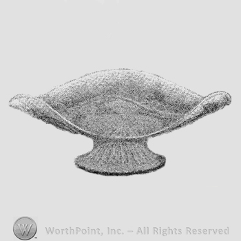 Glass pattern: unknown; salad bowl.