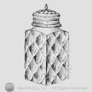 Glass pattern: Columbia; salt.