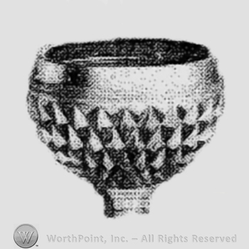Glass pattern: Stratford; open sugar.