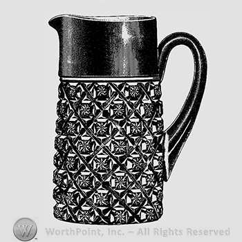 Glass pattern: Nearcut No. 2653; tankard.