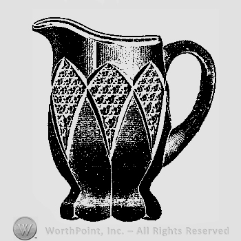 Glass pattern: No. 9; pitcher.