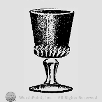 Glass pattern: No. 4; wine glass.