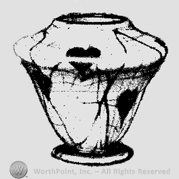 Glass pattern: No. 3003; vase.