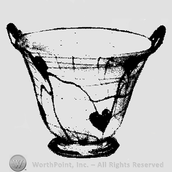 Glass pattern: No. 3015; vase.