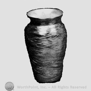 Glass pattern: Durand; vase.