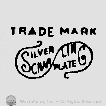 Words SILVER CHAR and LING PLATE written inside a horizontal S,TRADE MARK written on top.