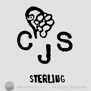 Letters C J S in uppercase, word STERLING written below.
