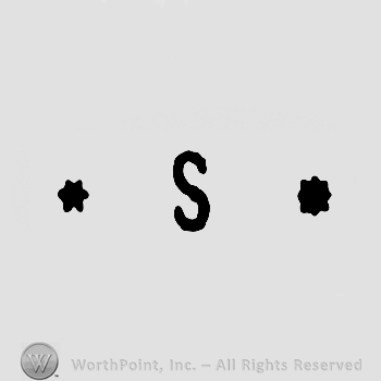 Letter S and a little star on sides.