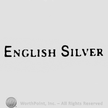 ENGLISH SILVER written in uppercase letters. 