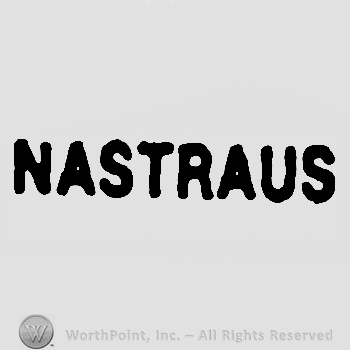 NASTRAUS written in uppercase letters. 