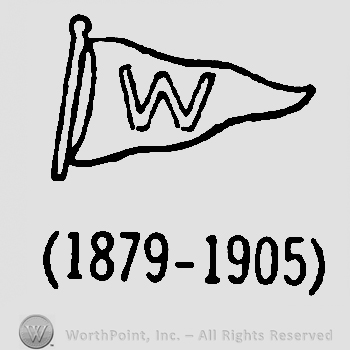 A flag with letter W on.