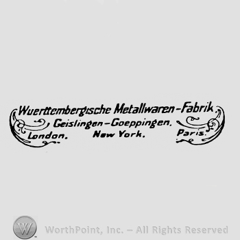 WURTTEMBERGISCHE METALLWARENFABRIK written.