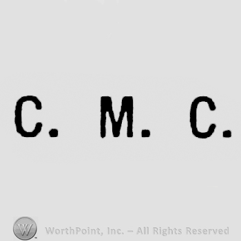 Initials C. M. C.