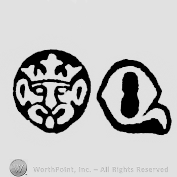 Leopard's Head  Crowned  and date-letter Q
