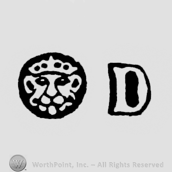 Leopard's Head Crowned and date-letter D