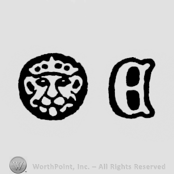Leopard's Head Crowned and date-letter E