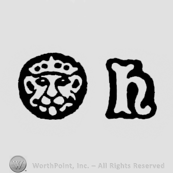 Leopard's Head Crowned and date-letter H