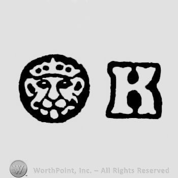 Leopard's Head Crowned and date-letter K