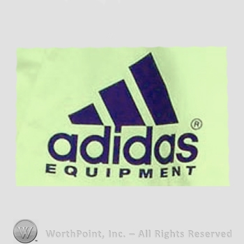 Clothing label : Adidas.