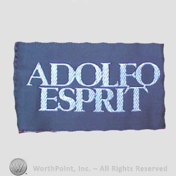Clothing label : Adolfo.