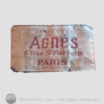 Clothing label : Agnes.