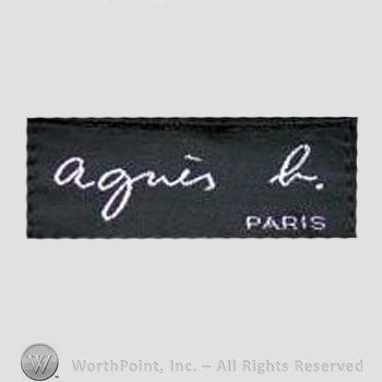 Clothing label : Agnes B.