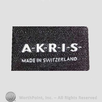 Clothing label : Akris.